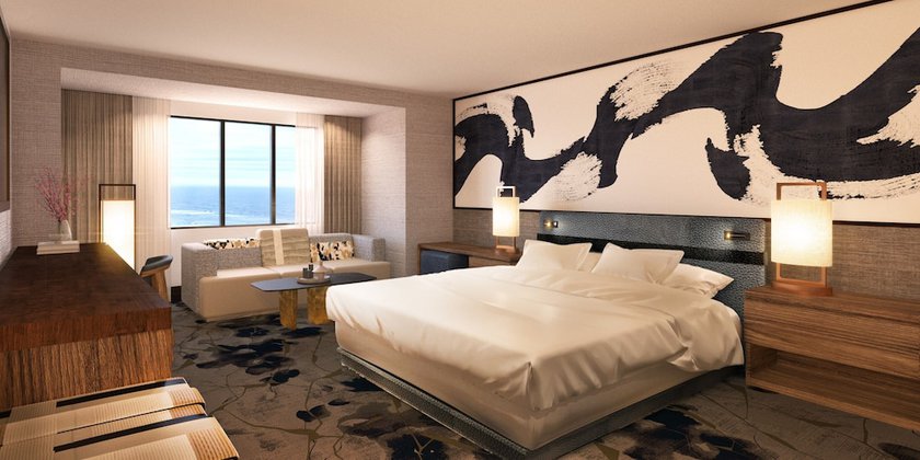 Imagen de la habitación del Hotel Nobu at Caesars Atlantic City. Foto 9
