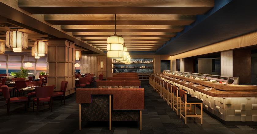 Imagen del bar/restaurante del Hotel Nobu at Caesars Atlantic City. Foto 3