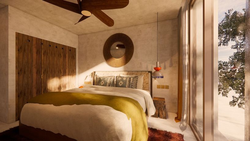 Imagen de la habitación del Hotel N&ocirc;made Temple Ibiza. Foto 4