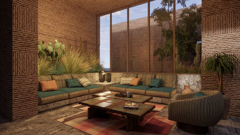 Imagen de los interiores del Hotel N&ocirc;made Temple Ibiza. Foto 13