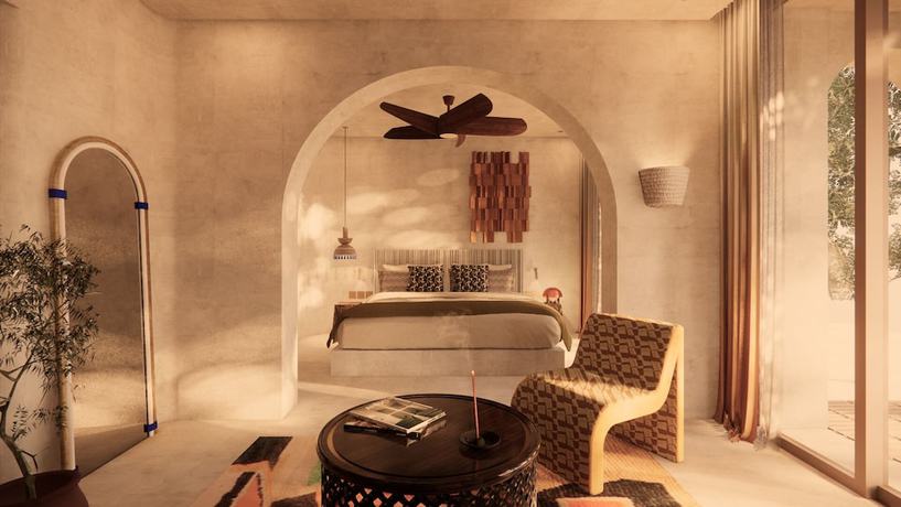 Imagen de la habitación del Hotel N&ocirc;made Temple Ibiza. Foto 8