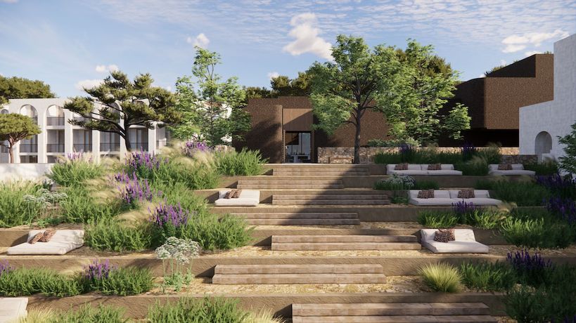 Imagen de los interiores del Hotel N&ocirc;made Temple Ibiza. Foto 16