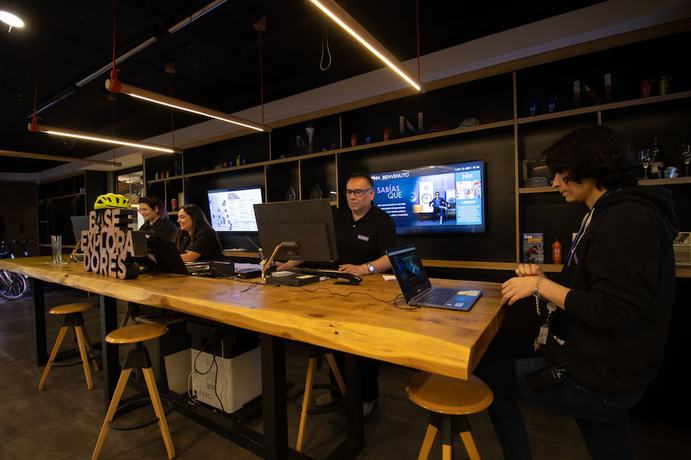Imagen de los interiores del Hotel Nodo - Primer hotel explorador urbano. Foto 17