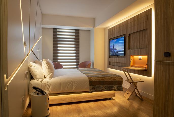 Imagen de la habitación del Hotel Nodo - Primer hotel explorador urbano. Foto 15