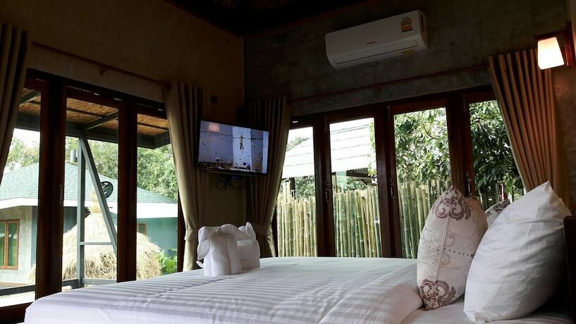 Imagen general del Hotel Nok Chan Mee Na. Foto 4