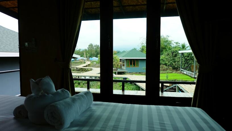 Imagen general del Hotel Nok Chan Mee Na. Foto 11