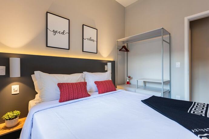 Imagen de la habitación del Hotel Nomah - Aptos por Temporada em Higien&oacute;polis. Foto 15