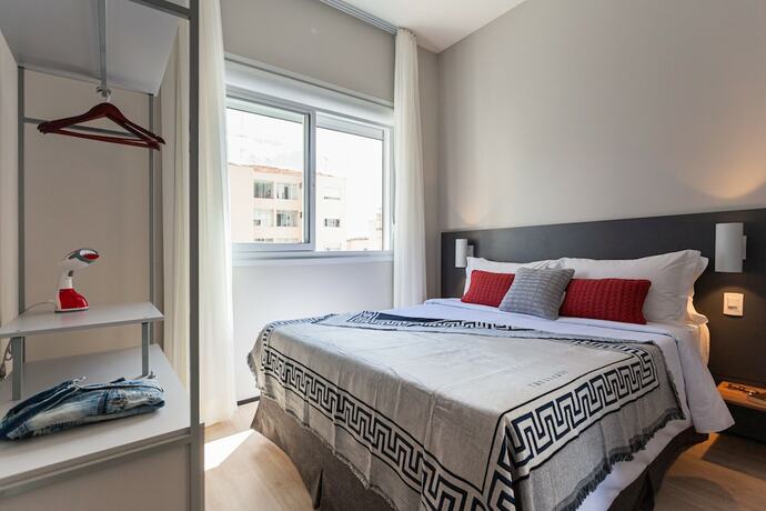 Imagen de la habitación del Hotel Nomah - Aptos por Temporada em Higien&oacute;polis. Foto 16