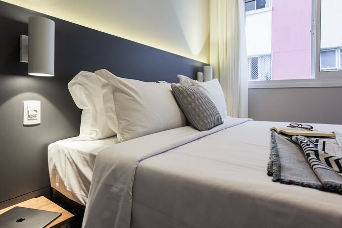 Imagen de la habitación del Hotel Nomah - Aptos por Temporada em Higien&oacute;polis. Foto 19