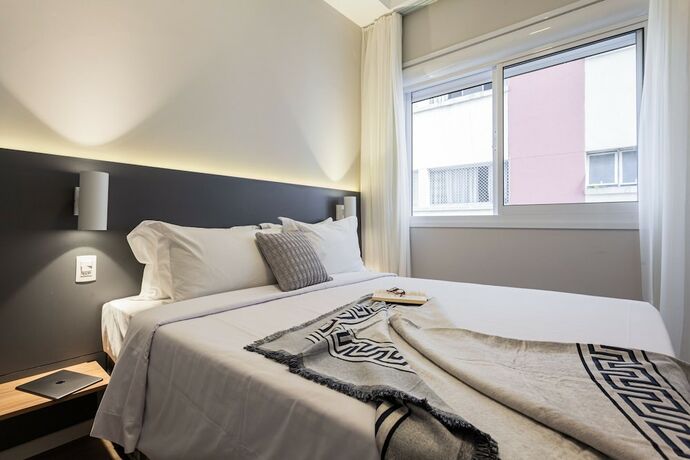 Imagen de la habitación del Hotel Nomah - Aptos por Temporada em Higien&oacute;polis. Foto 20