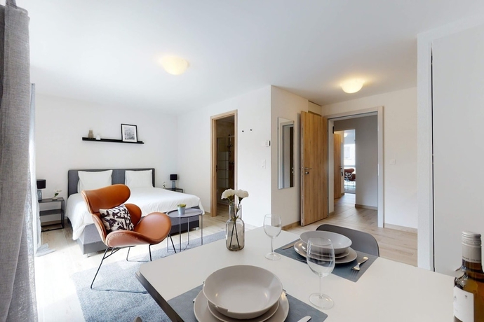 Imagen de la habitación del Hotel Nonanteneuf Aigle. Foto 2