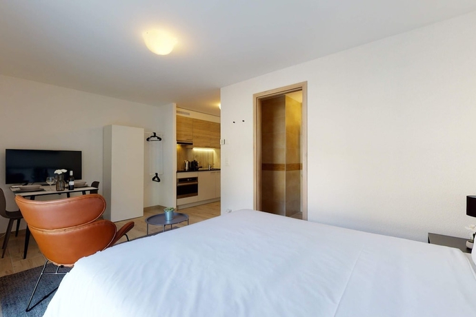 Imagen de la habitación del Hotel Nonanteneuf Aigle. Foto 5