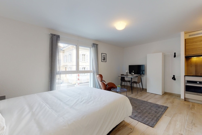 Imagen de la habitación del Hotel Nonanteneuf Aigle. Foto 7