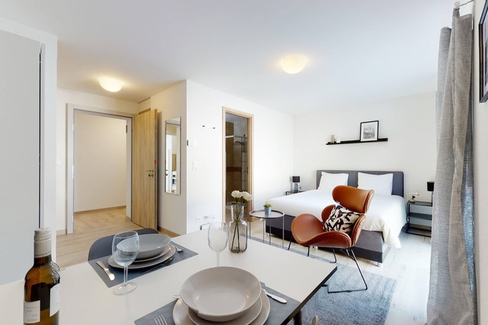 Imagen de la habitación del Hotel Nonanteneuf Aigle. Foto 10