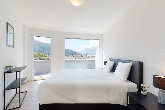 Imagen de la habitación del Hotel Nonanteneuf Aigle. Foto 15