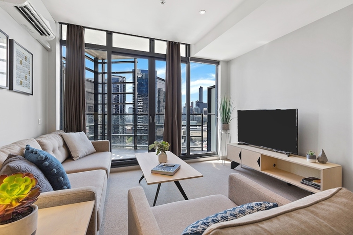 Imagen de la habitación del Hotel Nook Melbourne Bank Tower Apartments. Foto 2