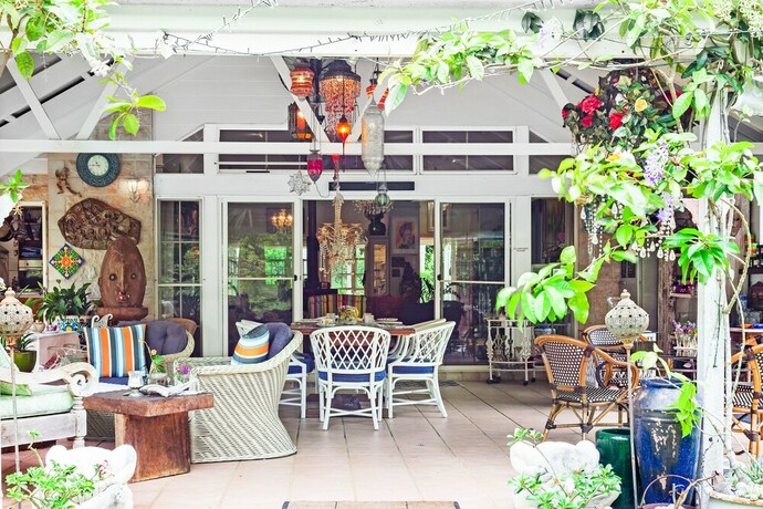 Imagen del bar/restaurante del Hotel Noosa Valley Manor Bandb Retreat. Foto 15