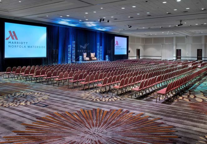 Imagen de los interiores del Hotel Norfolk Waterside Marriott. Foto 12