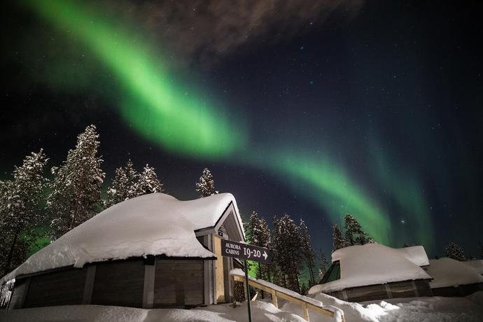 Imagen de los exteriores del Hotel Northern Lights Village Saariselkä. Foto 6