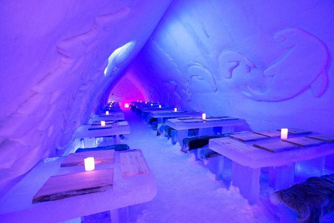 Imagen de los interiores del Hotel Northern Lights Village Saariselkä. Foto 9