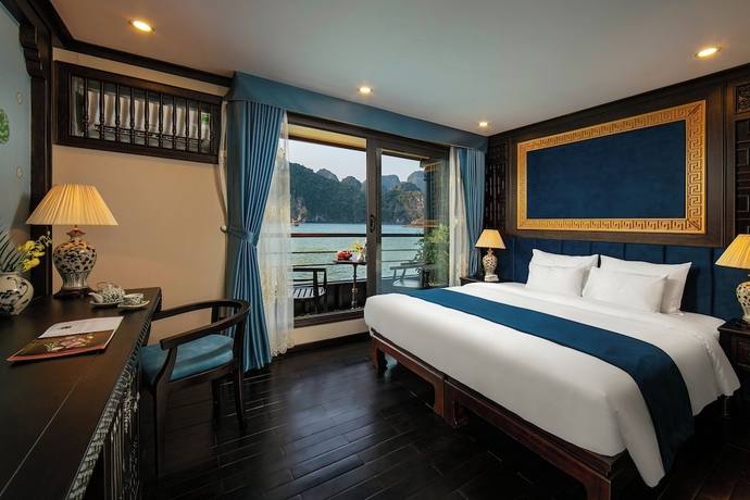 Imagen de la habitación del Hotel Nostalgia Halong Cruise. Foto 2