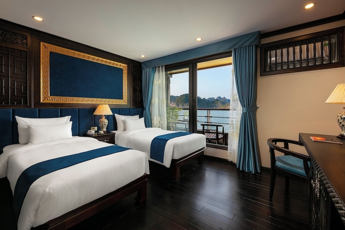 Imagen de la habitación del Hotel Nostalgia Halong Cruise. Foto 3