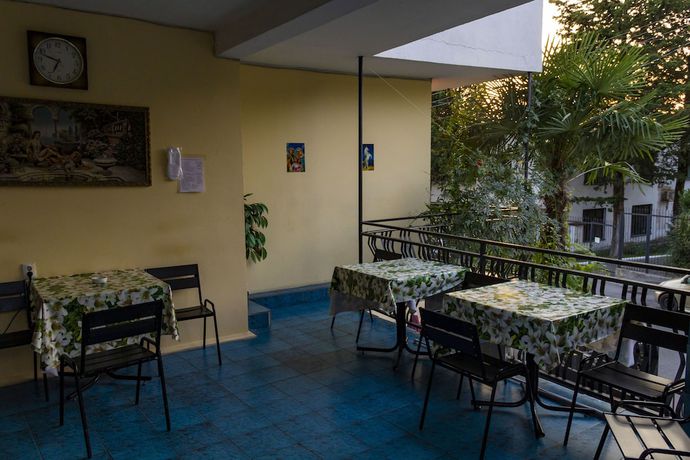 Imagen del bar/restaurante del Hotel Nostalgia Hostel. Foto 10