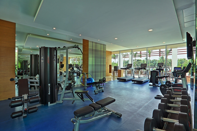 Imagen de los interiores del Hotel Novotel Chennai Sipcot. Foto 15