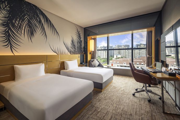 Imagen de la habitación del Hotel Novotel Haikou Xinbudao. Foto 7