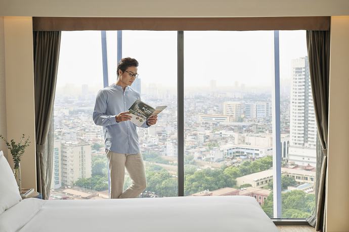 Imagen de la habitación del Hotel Novotel Hanoi Thai Ha. Foto 6