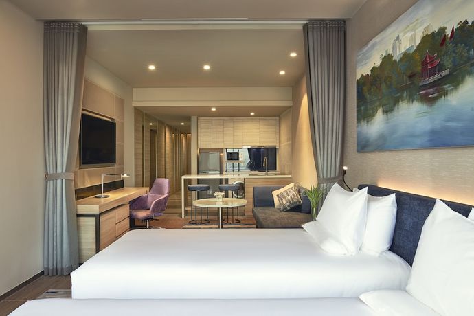 Imagen de la habitación del Hotel Novotel Hanoi Thai Ha. Foto 10