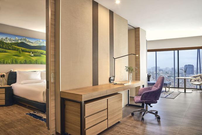 Imagen de la habitación del Hotel Novotel Hanoi Thai Ha. Foto 15