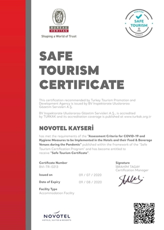 Imagen de los interiores del Hotel Novotel Kayseri. Foto 18