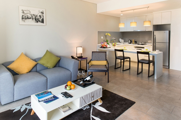 Imagen de los interiores del Hotel Novotel Living Saigon South. Foto 15