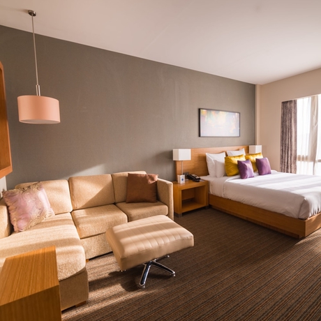 Imagen de la habitación del Hotel Novotel Lucknow Gomti Nagar. Foto 6