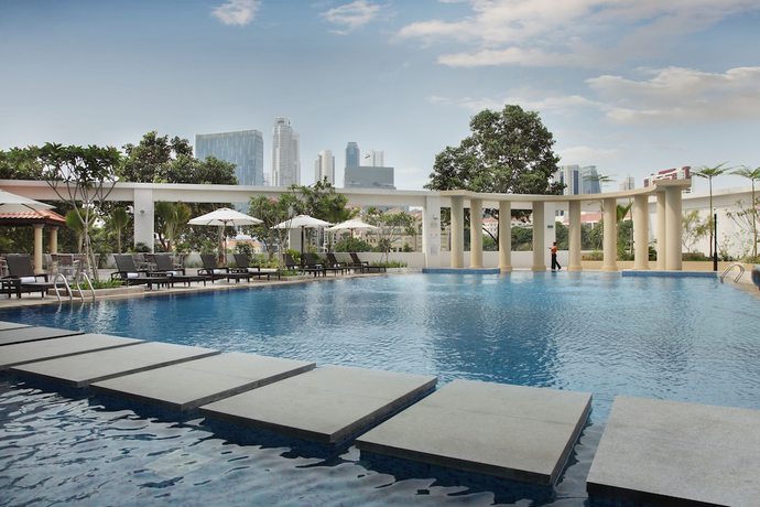Imagen de la piscina del Hotel Novotel Singapore Robertson Quay. Foto 22