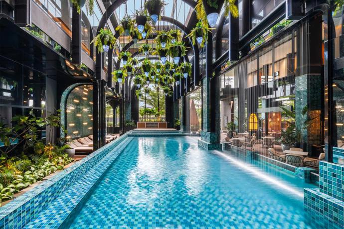 Imagen de los interiores del Hotel Novotel Tangerang Bsd City. Foto 9