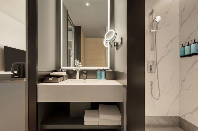 Imagen de la habitación del Hotel Novotel Yinchuan Lanxigu. Foto 13