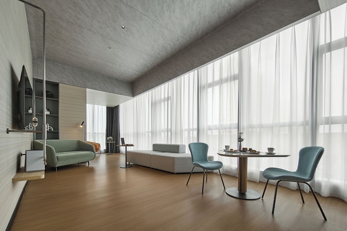 Imagen de la habitación del Hotel Novotel Yinchuan Lanxigu. Foto 15