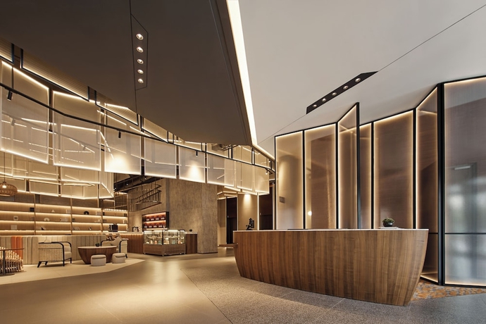 Imagen de los interiores del Hotel Novotel Yinchuan Lanxigu. Foto 16