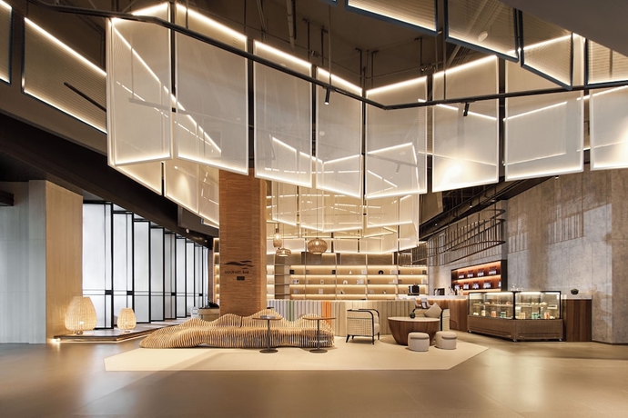Imagen del bar/restaurante del Hotel Novotel Yinchuan Lanxigu. Foto 3