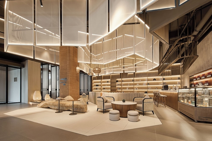 Imagen del bar/restaurante del Hotel Novotel Yinchuan Lanxigu. Foto 5