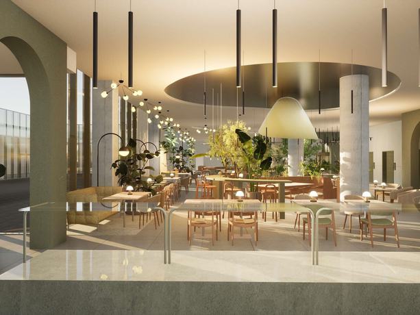 Imagen del bar/restaurante del Hotel Novotel Zagreb. Foto 5