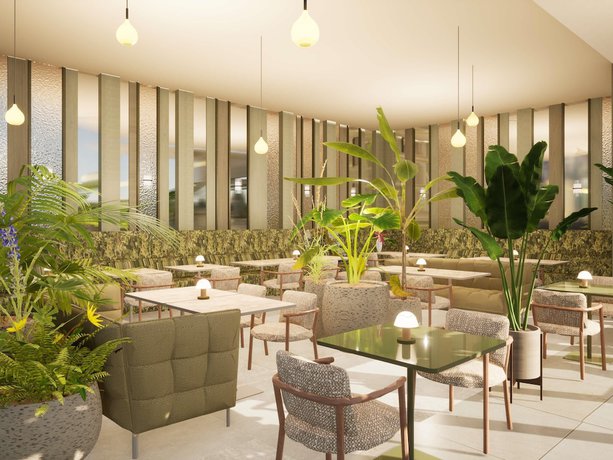 Imagen del bar/restaurante del Hotel Novotel Zagreb. Foto 2