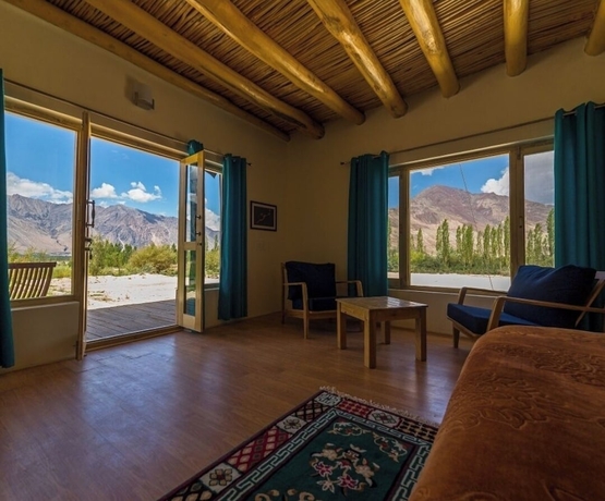 Imagen de la habitación del Hotel Nubra Ecolodge. Foto 6