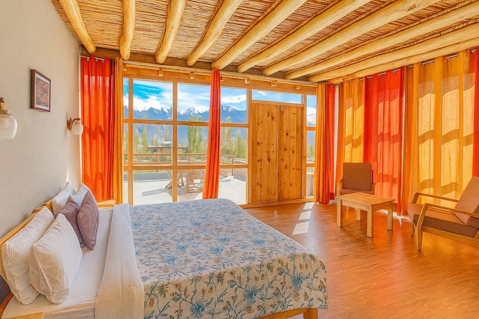 Imagen de la habitación del Hotel Nubra Ecolodge. Foto 11