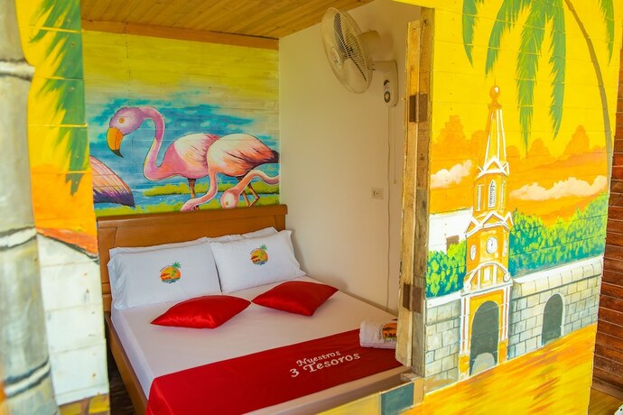 Imagen de la habitación del Hotel Nuestros Tres Tesoros, Cartagena de Indias. Foto 20