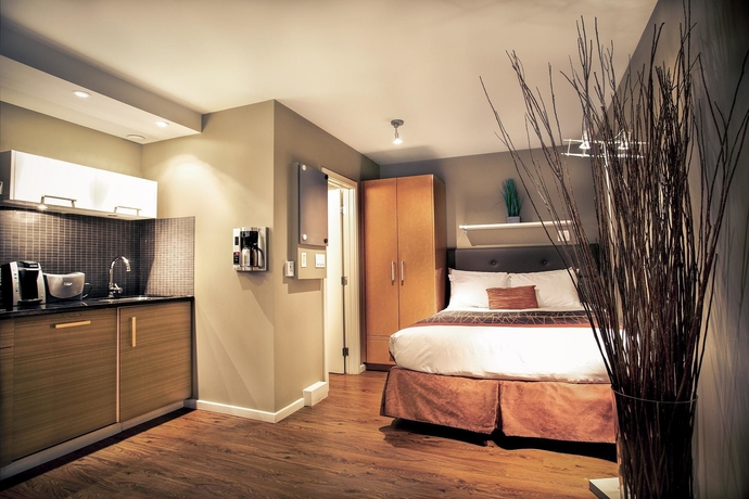 Imagen de la habitación del Hotel Nuvo Suites, Calgary. Foto 3