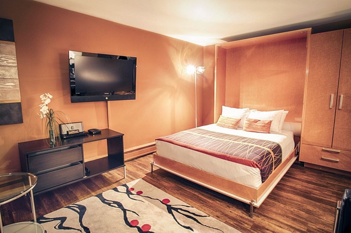 Imagen de la habitación del Hotel Nuvo Suites, Calgary. Foto 7