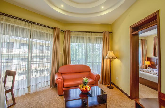 Imagen de la habitación del Hotel Nyaika. Foto 16